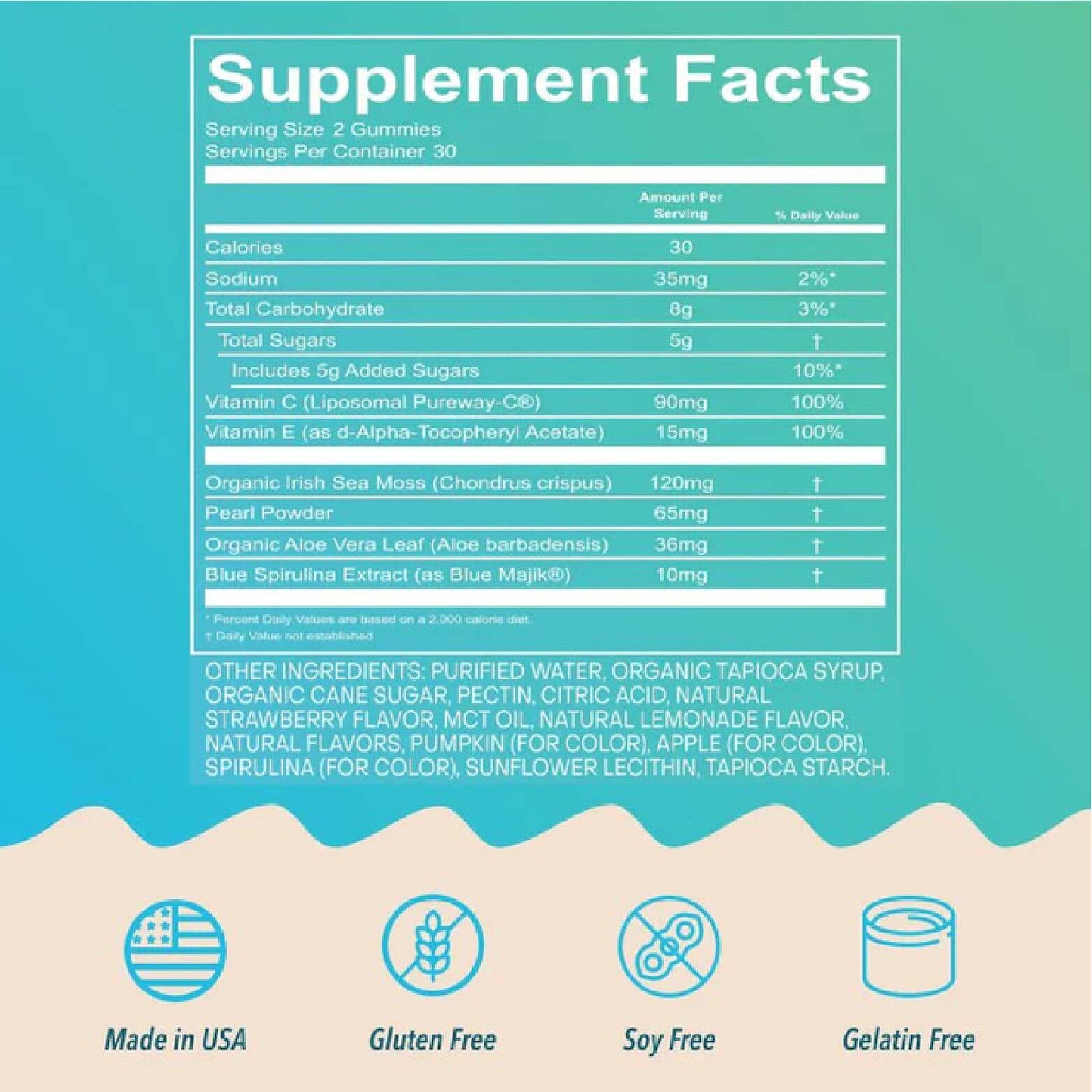Glow Sea Moss Gummies