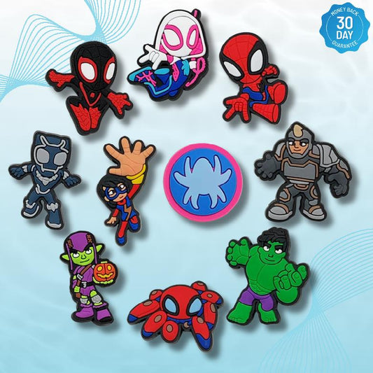 Marvel Croc Charm Set